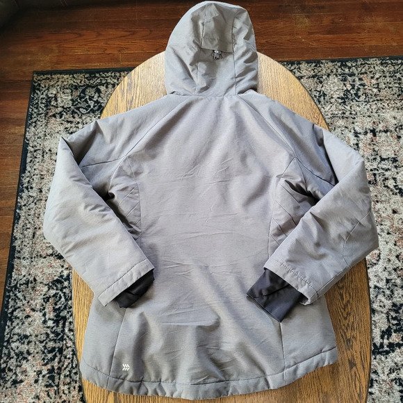 All in Motion Gray Hooded Winter Jacket Size Women's Medium - Picture 4 of 13
